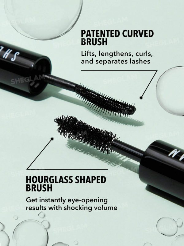 ریمل دو سر ضد آب حجم دهنده و بلند کننده شیگلم مدل All-In-One Volume & Length Mascara – Black - Image 5
