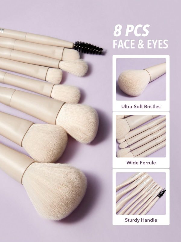ست براش ۸ عددی شیگلم (برس تیکه) مدل Pro Core Brush kit - Image 2