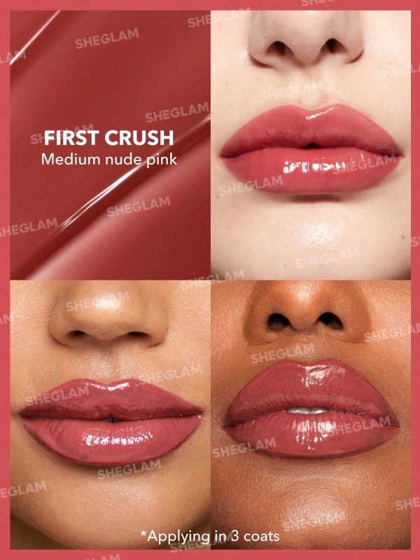 لیپ پلامپر شاین دار شیگلم (بالم لب حجم دهنده) مدل Pout-Perfect Shine Lip Plumper - Image 3
