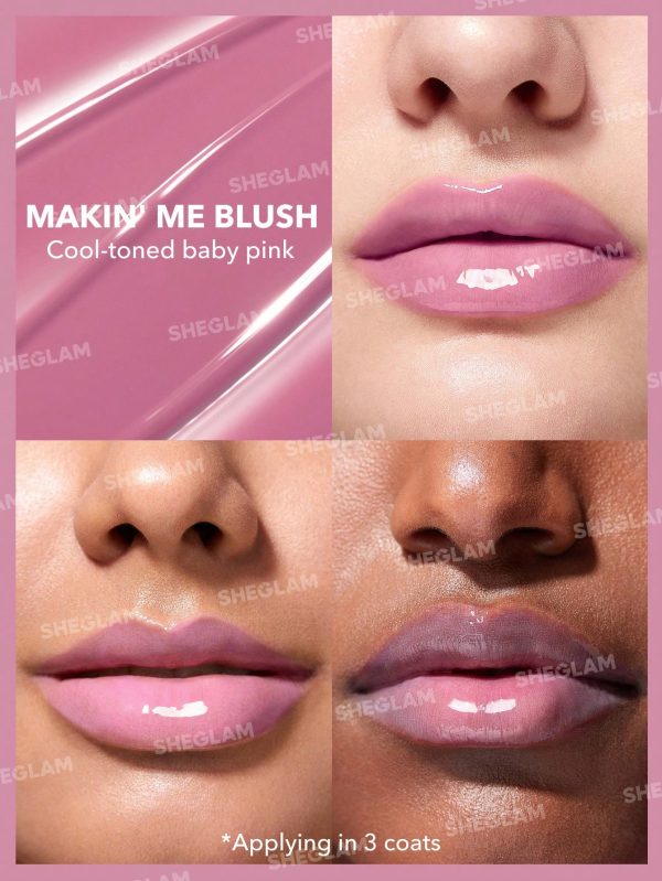 لیپ پلامپر شاین دار شیگلم (بالم لب حجم دهنده) مدل Pout-Perfect Shine Lip Plumper - Image 9