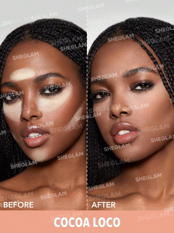 پودر فیکس دو طبقه شیگلم (دو کاره صورت و زیر چشم) مدل  Insta-Ready Face & Under Eye Setting Powder Duo - Image 9