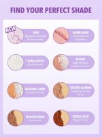 پودر فیکس دو طبقه شیگلم (دو کاره صورت و زیر چشم) مدل Insta-Ready Face & Under Eye Setting Powder Duo - Image 2