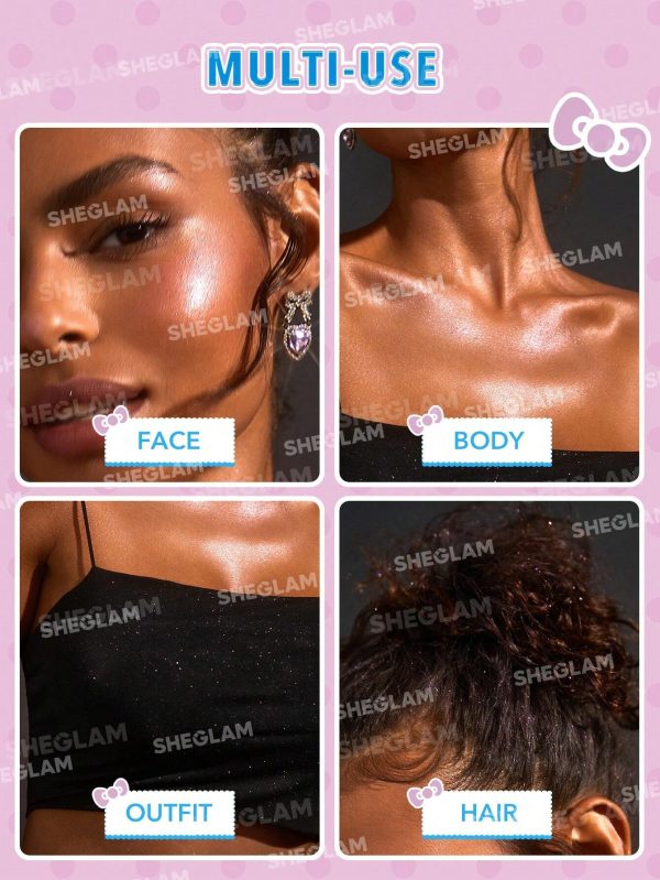 پک هلو کیتی شیگلم(ست- کالکشن) مدل:Hello Kitty｜SHEGLAM Full Collection Set - Image 8