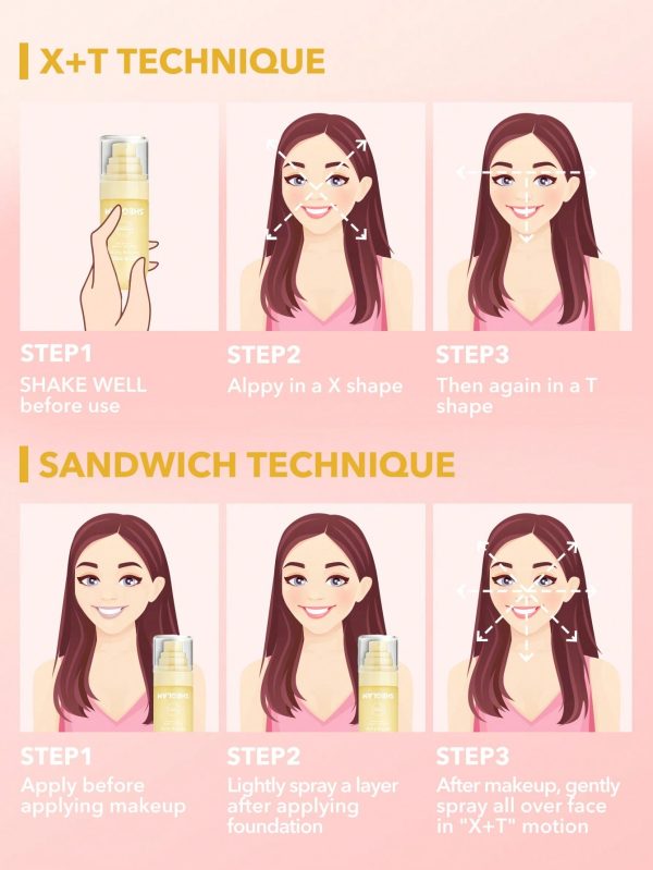 اسپری فیکس زرد شیگلم (فرش مات ) مدل Matte Fresh Setting Spray - Image 2