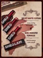 رژ لب مات بلند مدت داینامت آمبر رز شیگلم مدل Dynamatte Boom Long-Lasting Matte Lipstick (Ember Rose Ver.) - تصویر 6