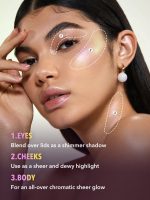 هایلایتر مایع کروم شیگلم مدل Chroma-Glow Bloom Liquid Highlighter - Image 3