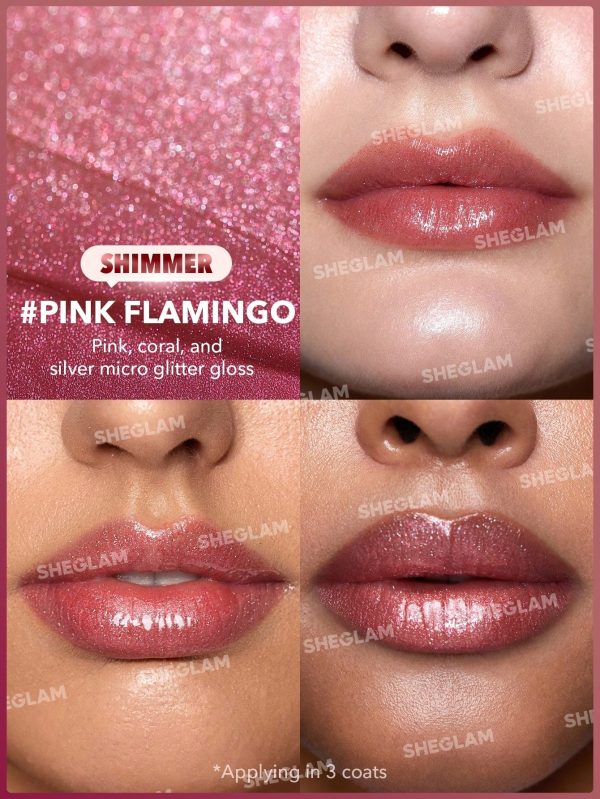 بالم لب حجم دهنده پلامپر شاین دار شیگلم مدل Pout-Perfect Shimmer Lip Plumper - Image 4
