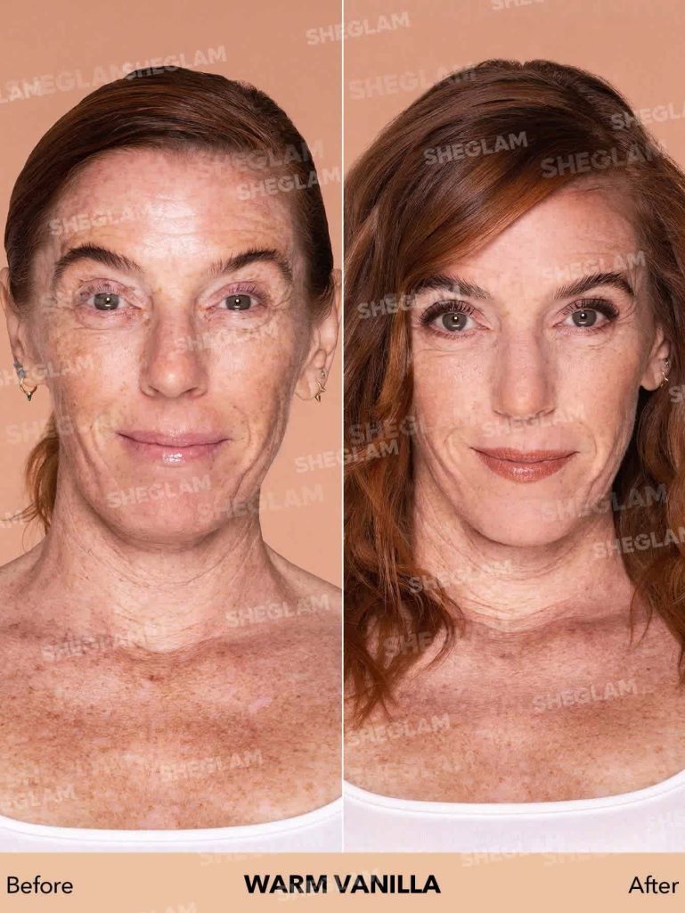 کرم پودر مات شیگلم مدل وارم وانیلا WARM VANILLA