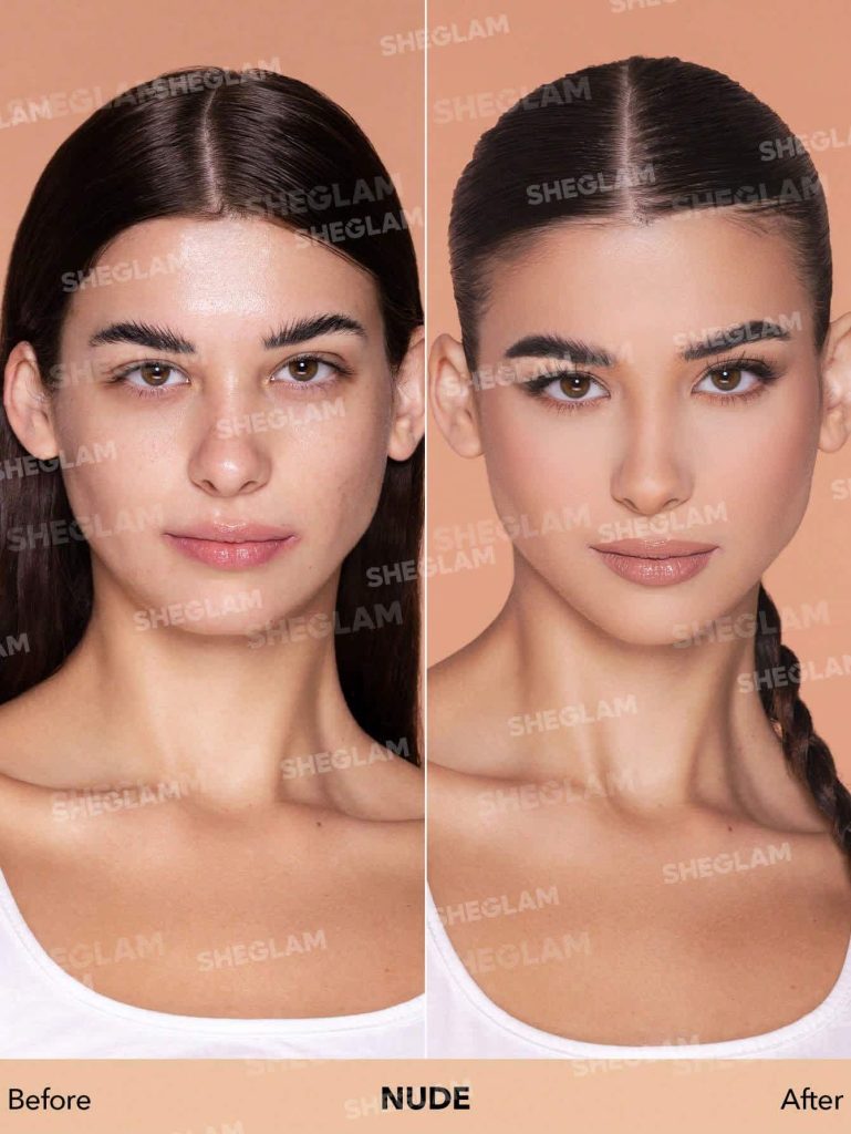 کرم پودر مات شیگلم مدل نود NUDE