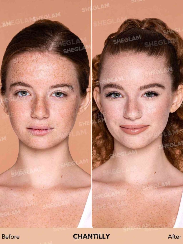 کرم پودر مات شیگلم مدل چانتلی