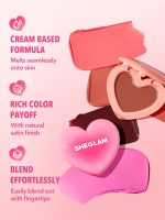 رژگونه قلبی شیگلم مدل Playing Cupid Cream Blush - Image 4