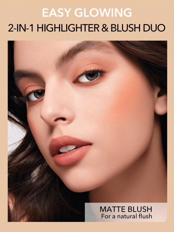 هایلایتر و رژگونه دوگانه Glam 101 - Image 4