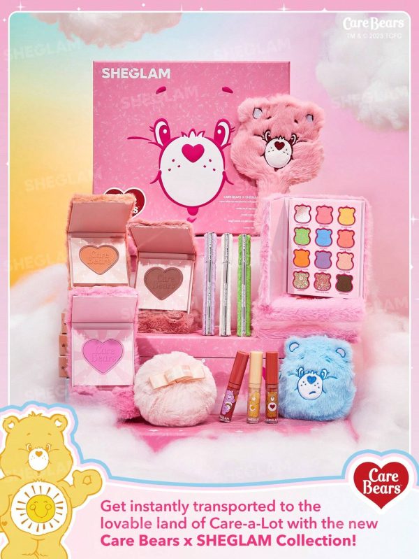 پک خرس مهربون شیگلم (کالکشن خرسی شیگلم) Care Bears X SHEGLAM Collection Set - Image 10