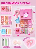 پک خرس مهربون شیگلم (کالکشن خرسی شیگلم) Care Bears X SHEGLAM Collection Set - Image 2