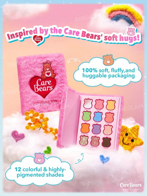 پک خرس مهربون شیگلم (کالکشن خرسی شیگلم) Care Bears X SHEGLAM Collection Set - Image 3