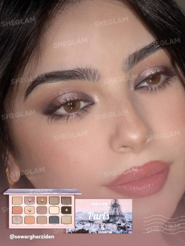 پالت سایه چشم ۱۵ رنگ مدل Picnic In Paris - Image 4