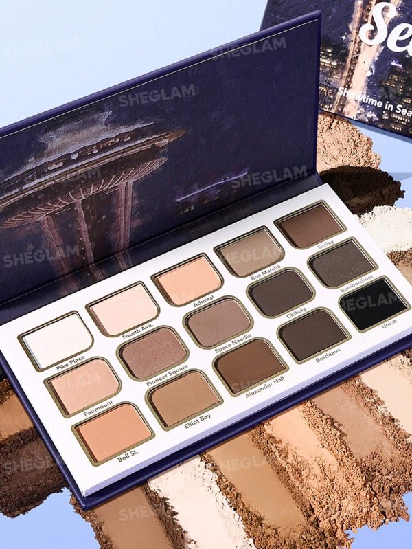 پالت سایه چشم ۱۵ رنگ مدل Showtime In Seattle - Image 5