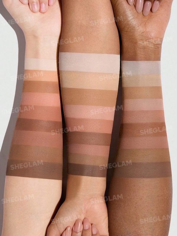 پالت سایه چشم ۹ رنگ مدل Forever Matte - Image 2