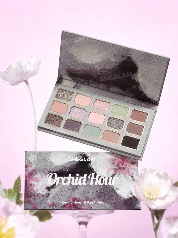 پالت سایه چشم ۱۵ رنگ مدل Orchid Hour - Image 5