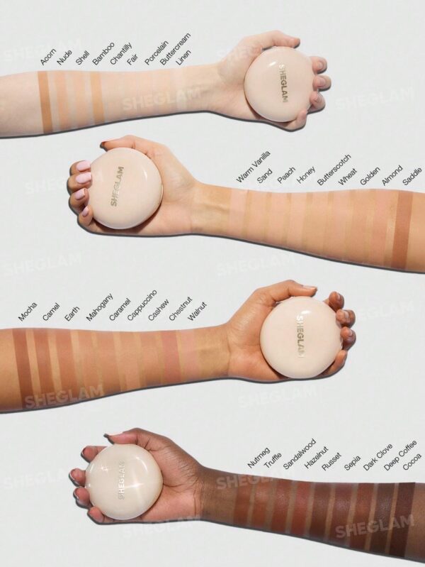 کوشن شیگلم - Lock & Go Long-Lasting Cushion Foundation - Image 2