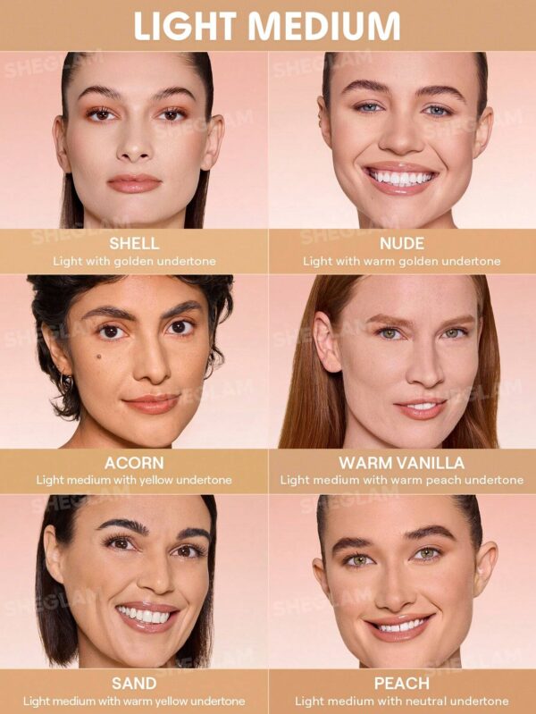 کوشن شیگلم - Lock & Go Long-Lasting Cushion Foundation - Image 4