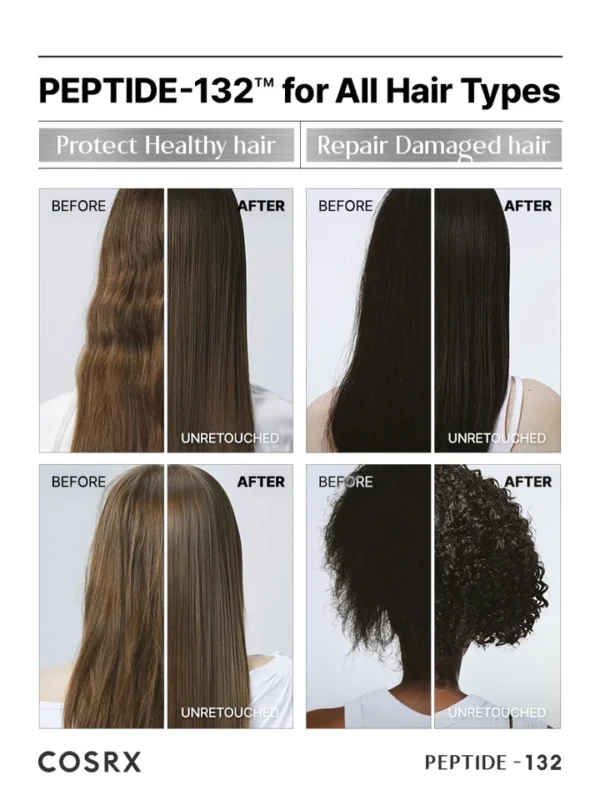 ماسک مو پپتاید 132 کوزارکس 120 میلی لیتر - Image 3