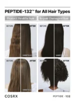 ناثیر سرم روغنی مو پپتاید 132 کوزارکس