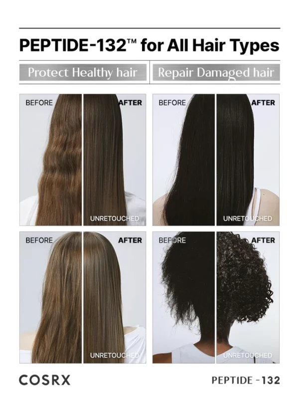 ناثیر سرم روغنی مو پپتاید 132 کوزارکس