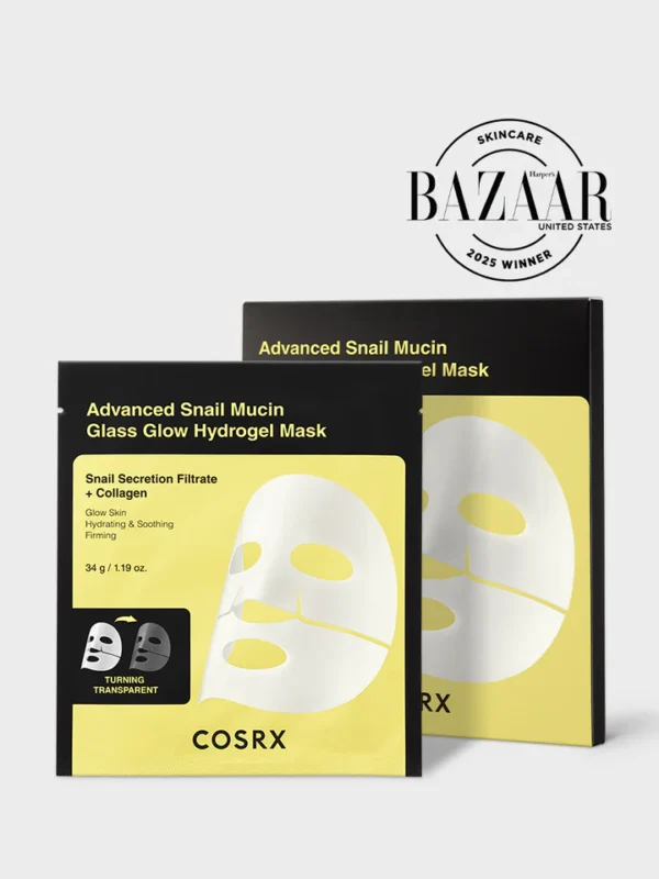 Snail_Hydrogel_Mask_BAZAAR_720x تصویر ماسک هیدروژلی حلزون کوزارکس