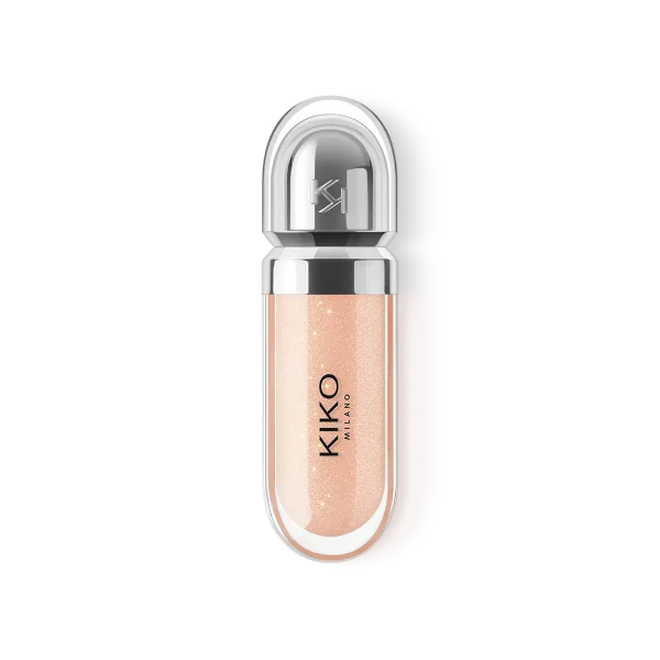 لیپ گلاس کیکو شماره 02 Natural Beige مدل 3D Hydra Lipgloss - Image 5