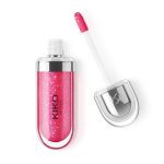 لیپ گلاس کیکو شماره 10 Sparkling Strawberry مدل 3D Hydra Lipgloss