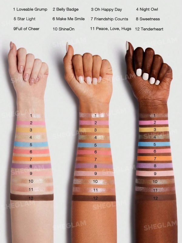 پالت سایه چشم خرس مهربون شیگلم Care Bears X SHEGLAM Share Your Care Palette - Image 2