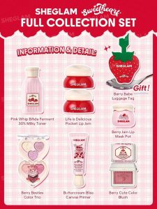 اینفوگرافیک محتویات پک سوئیت‌هارت شیگلم Sweetheart Full Collection