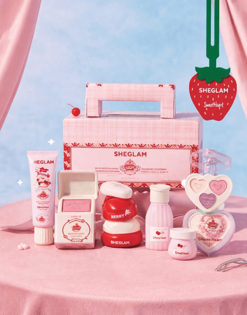 معرفی پک جدید توت‌فرنگی شیگلم (در حال تست) پک Sweetheart SHEGLAM