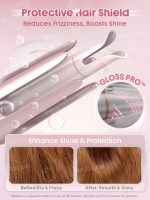فناوری Gloss Pro در کرلی شیگلم ۱۹ میلی برای کاهش وز و افزایش درخشندگی مو