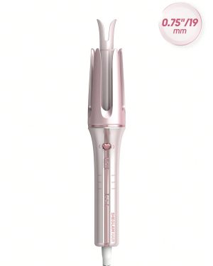 کرلی شیگلم ۱۹ میلیمتری مدل Cupid’s Charm رنگ صورتی با طراحی جدید و چرخش خودکار