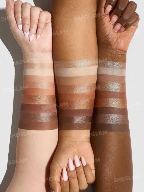 پالت سایه چشم ۹ رنگ شیگلم (SHEGLAM) مدل Sahara Heat - Image 3