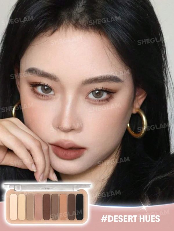 پالت سایه چشم ۹ رنگ شیگلم (SHEGLAM) مدل Desert Hues - Image 4