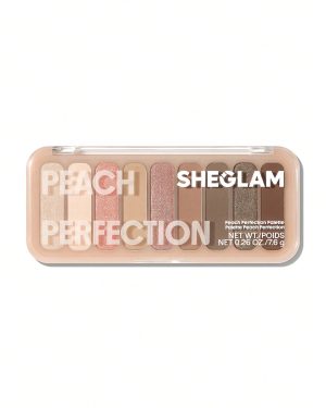 پالت سایه چشم ۹ رنگ شیگلم (SHEGLAM) مدل Peach Perfection