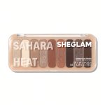 پالت سایه ۹ رنگ شیگلم Sahara Heat با تناژ قهوه‌ای گرم