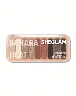 پالت سایه چشم ۹ رنگ شیگلم (SHEGLAM) مدل Sahara Heat