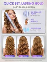 فناوری جریان هوای خنک 360 درجه فر کننده مو شیگلم Airflow Styler Pro برای تثبیت حالت مو