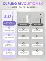 مقایسه فر کننده اتوماتیک شیگلم Airflow Styler Pro 32 میلی متر با فر کننده های معمولی
