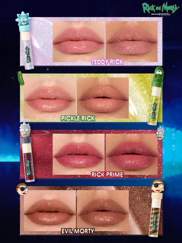 Rick and Morty X SHEGLAM Multiverse Swirl Lip Gloss-Evil Morty - Evil Morty - گالری 5