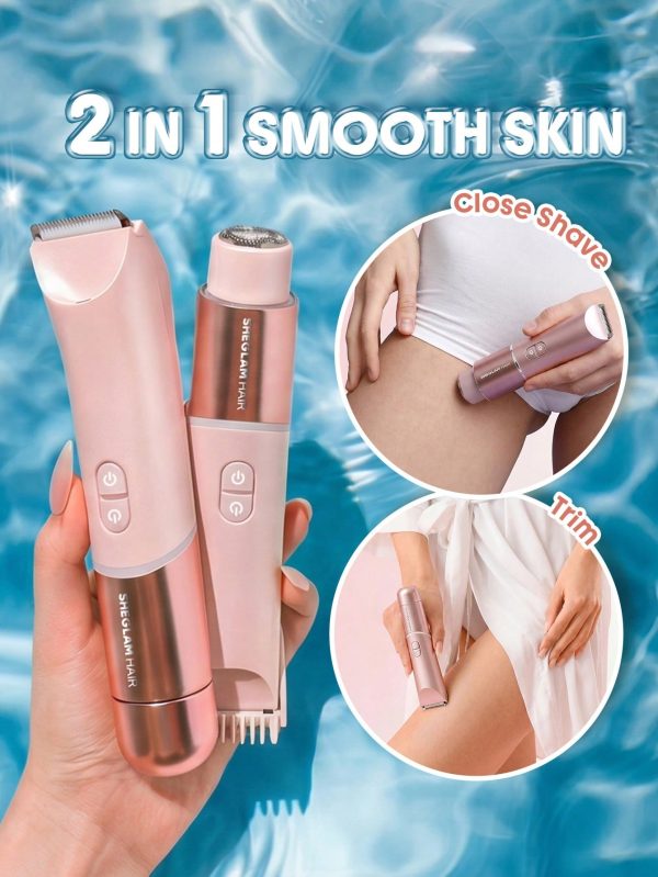 Smooth Moves Dual-Head Electric Bikini Trimmer