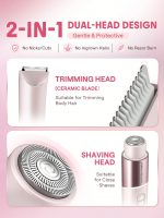 Smooth Moves Dual-Head Electric Bikini Trimmer