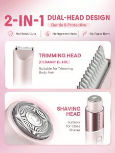 Smooth Moves Dual-Head Electric Bikini Trimmer