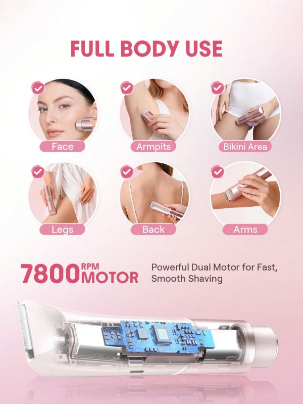 Smooth Moves Dual-Head Electric Bikini Trimmer