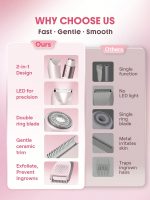 Smooth Moves Dual-Head Electric Bikini Trimmer