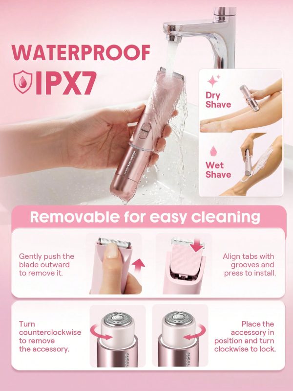 Smooth Moves Dual-Head Electric Bikini Trimmer